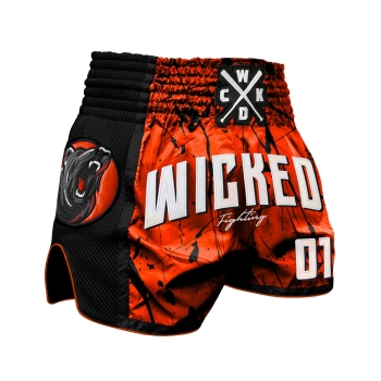 Wicked One Muay-Thai Short & Kick Boxing Squad Blanc